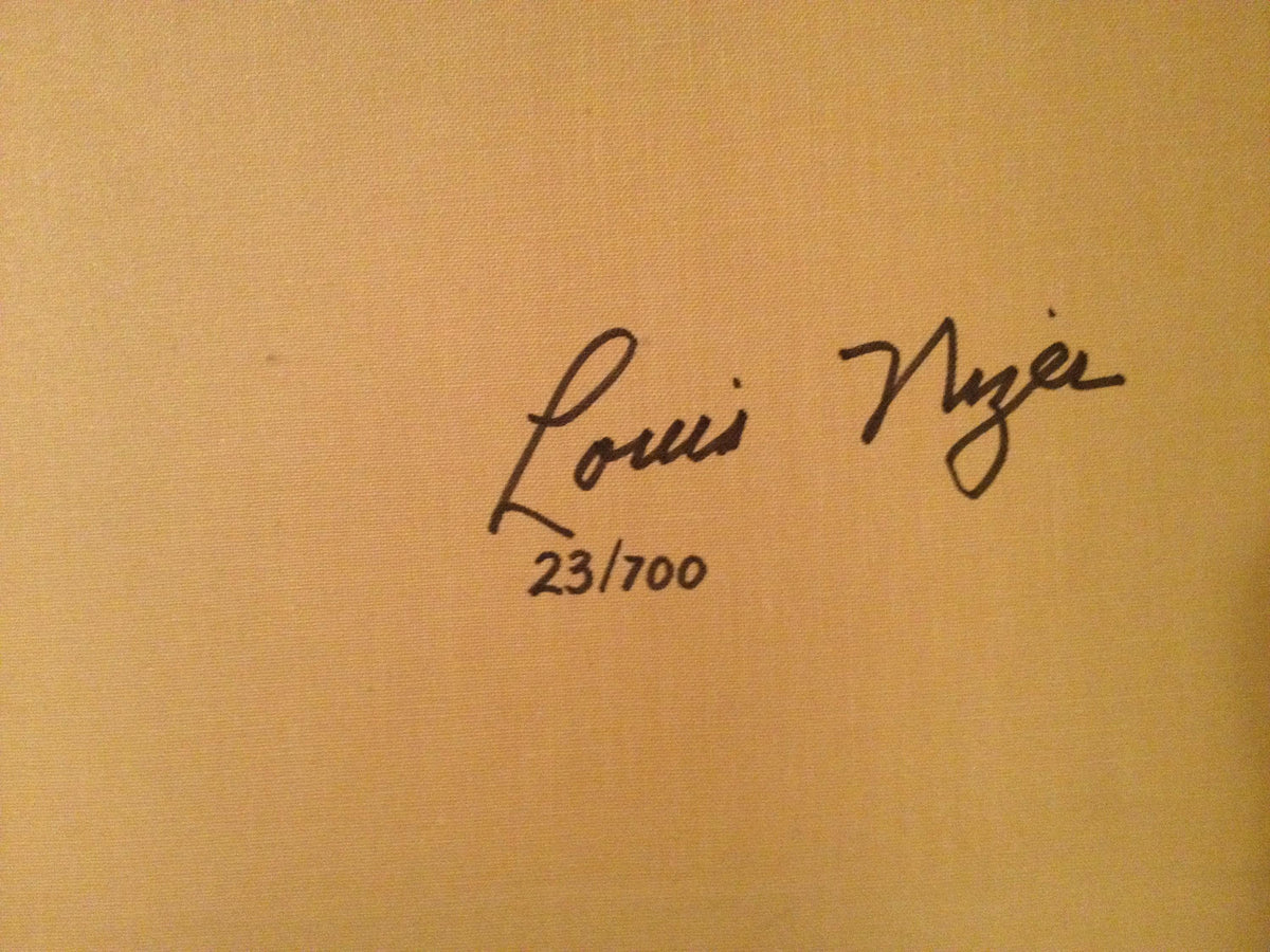 Louis Nizer "HOUSE LANDSCAPE" Authentic Oil Painting Artagraph: Number 23/700 and Signed Limited Edition Canvas (24" x 18")