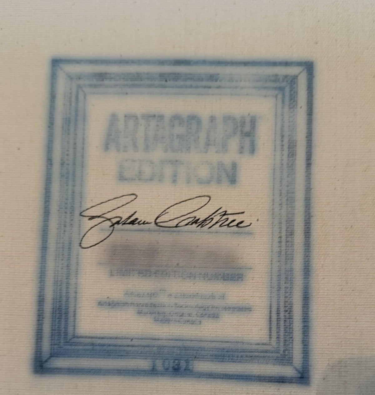 Grahan Crabtree "SUMMER" Authentic Oil Painting Artagraph: Number Unreadable and Signed Limited Edition Canvas (21-1/2 x 29-1/2)