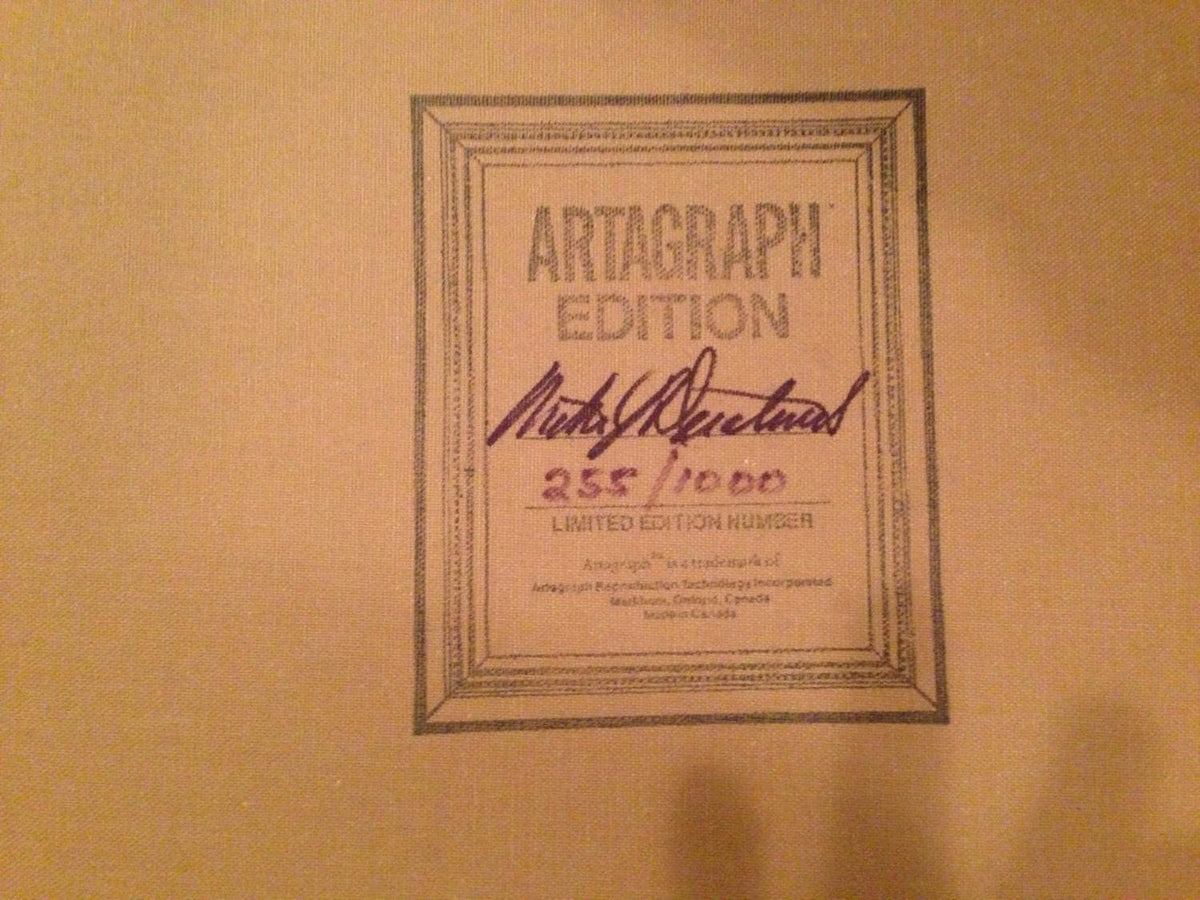 Michael Desatnick "VENICE" Authentic Oil Painting Artagraph Number 255/1000 and Signed Limited Edition Canvas (20x16 Canvas)
