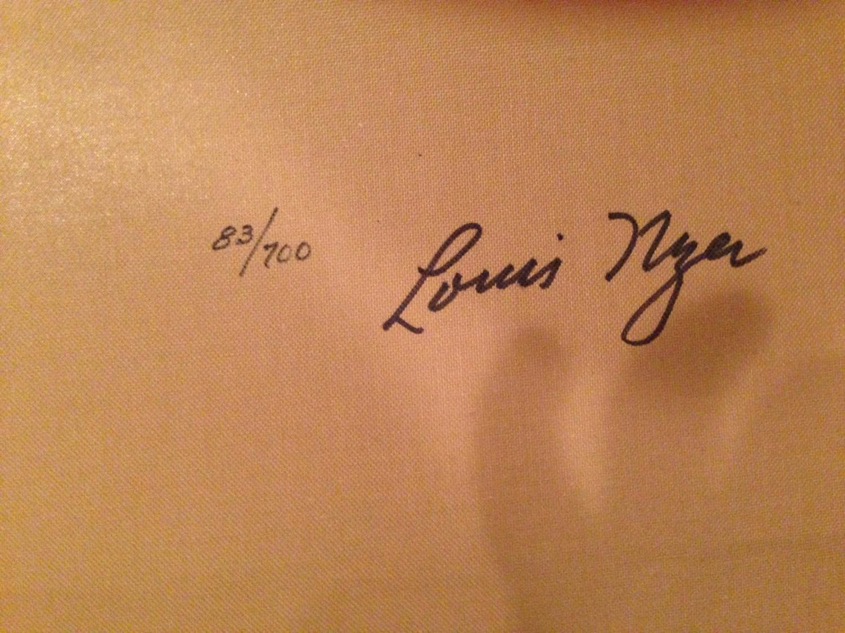 Louis Nizer "Clown" Authentic Oil Painting Artagraph: Number 83/700 and Signed Limited Edition Canvas (15-3/4 x 19-3/4")